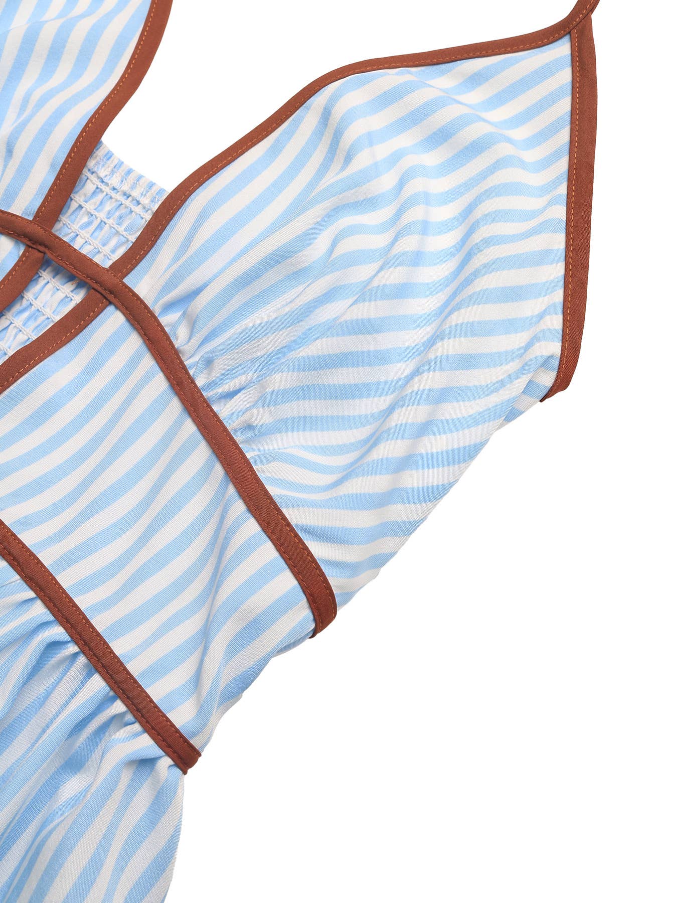 Striped Halter Dress