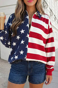 Stars Print American Flag