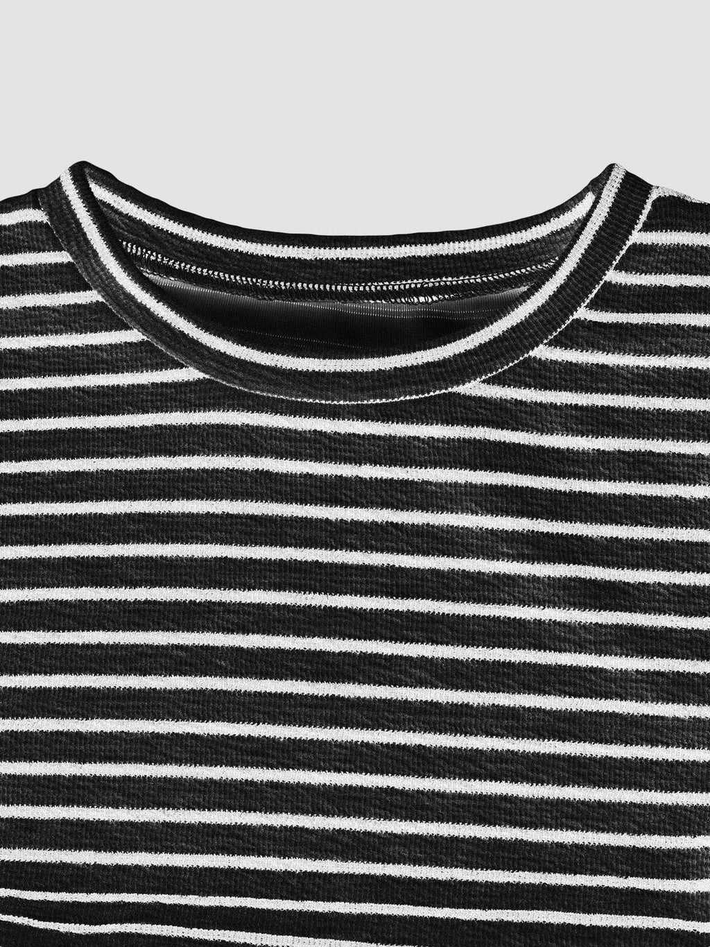 Striped Shirt Pants Set